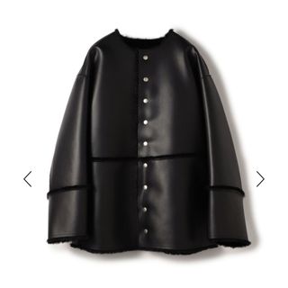 MACPHEE - MACPHEE 2025aw フェイクムートン リバーシブルショート