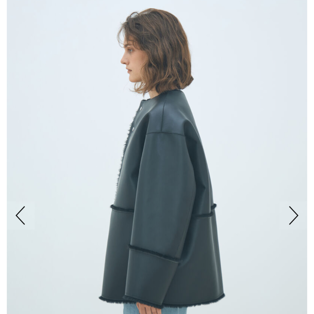 MACPHEE - MACPHEE 2025aw フェイクムートン リバーシブルショート