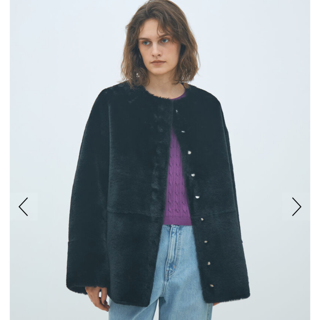 MACPHEE - MACPHEE 2025aw フェイクムートン リバーシブルショート