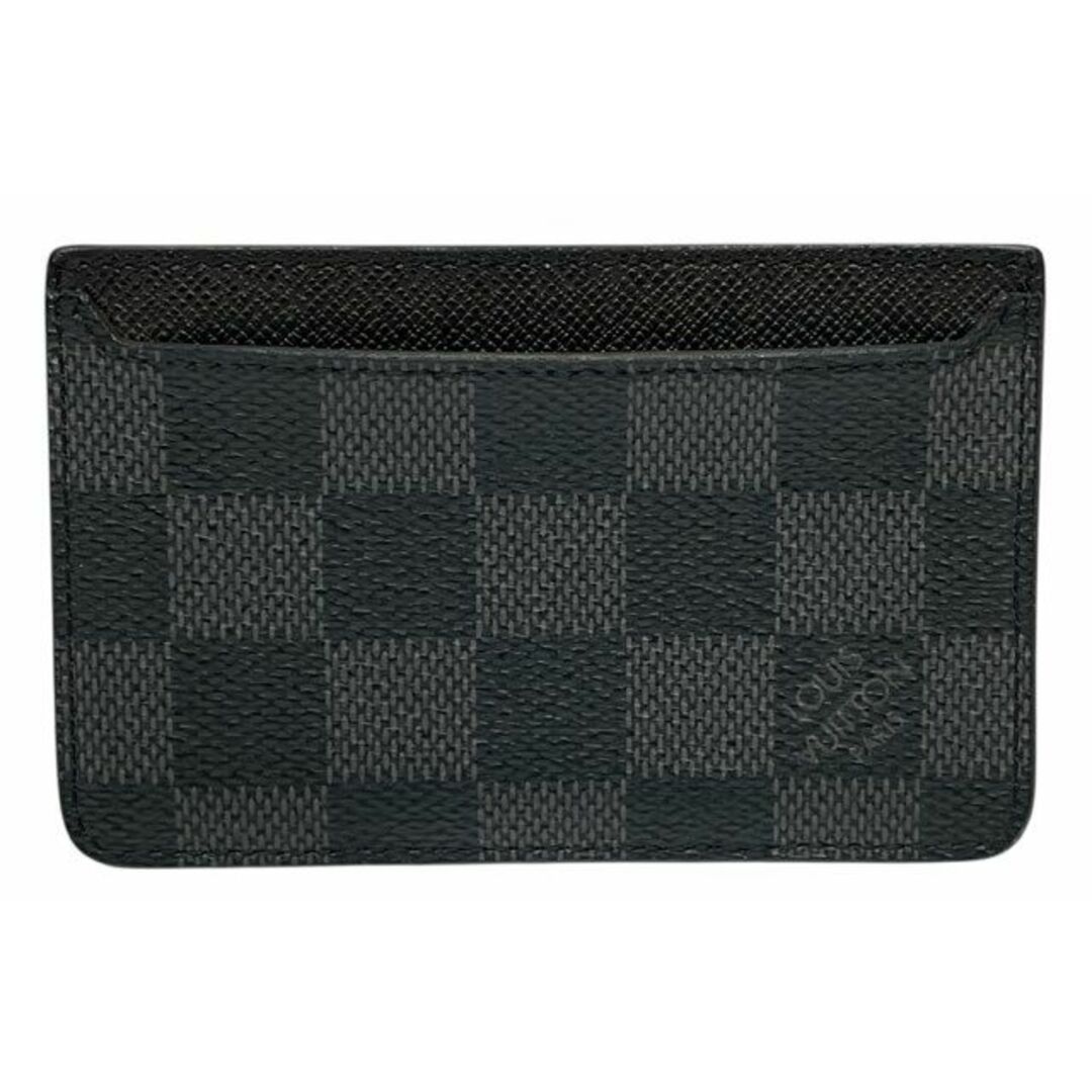 ルイヴィトン カードケース ダミエグラフィット ブラック 名刺入れ