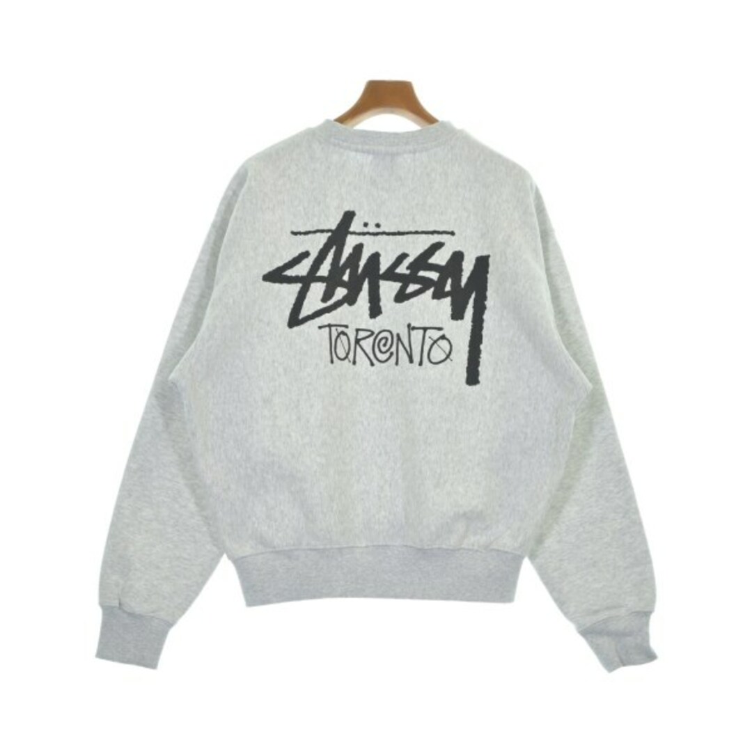 STUSSY - STUSSY ステューシー スウェット M グレー 【古着】【中古