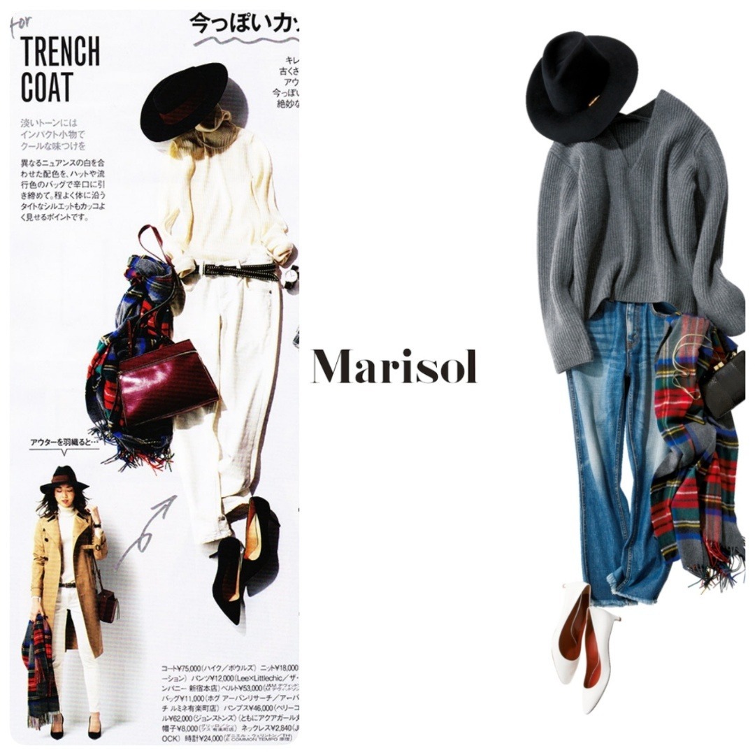 Johnstons - 深津絵里さん着☆新タグ☆日本別注☆新品 ジョンストンズ