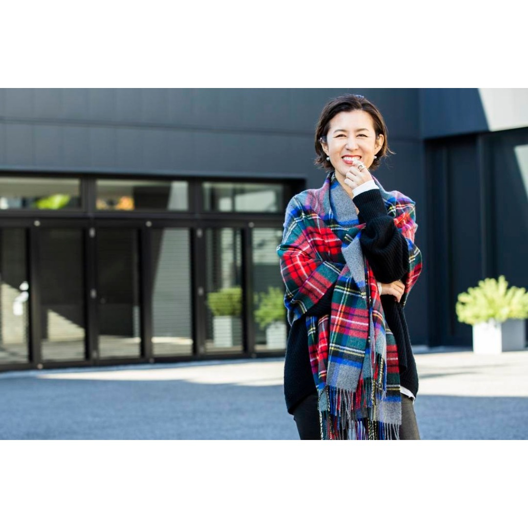 Johnstons - 深津絵里さん着☆新タグ☆日本別注☆新品 ジョンストンズ