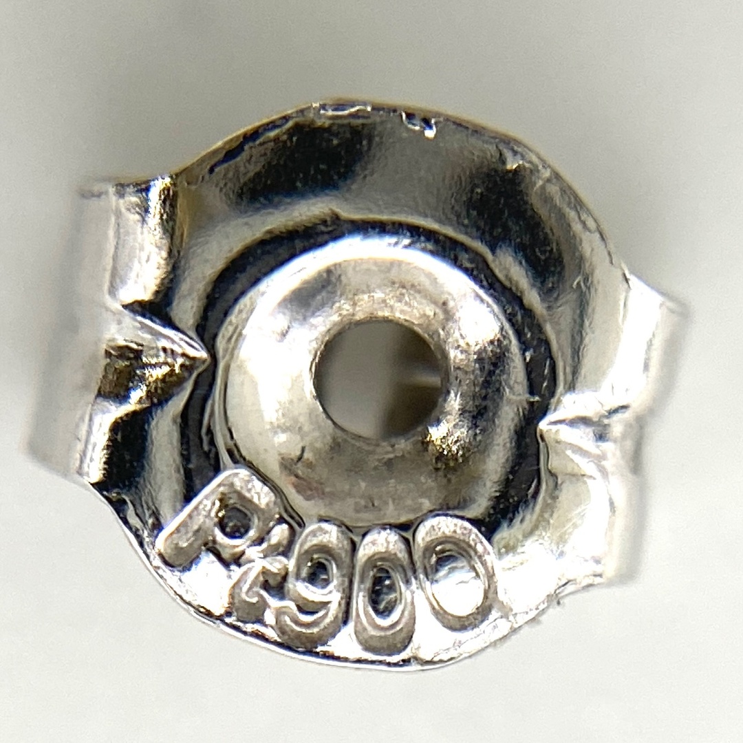 在庫一掃】 クロスモチーフ デザインピアス Pt900 【中古】の通販 by