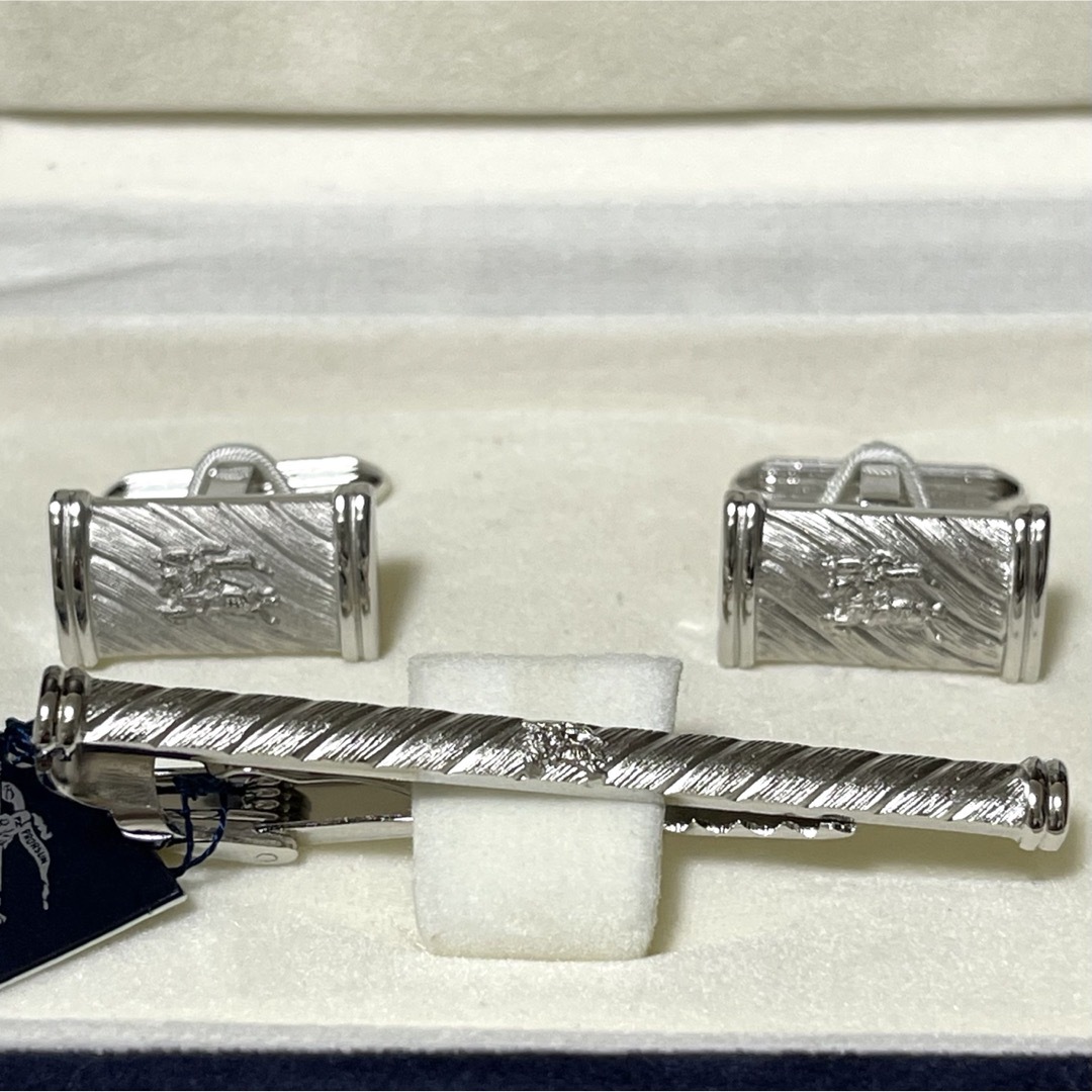 極美品✨箱付き✨バーバリー バーバリー ネクタイピン＆カフス 美品
