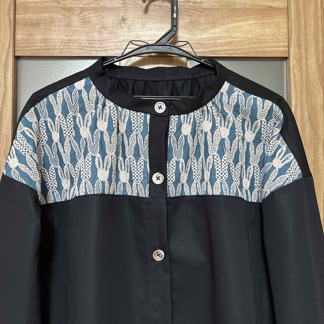 ミナペルホネン ポンピアpomppia ジャケット 羽織り ハンドメイド