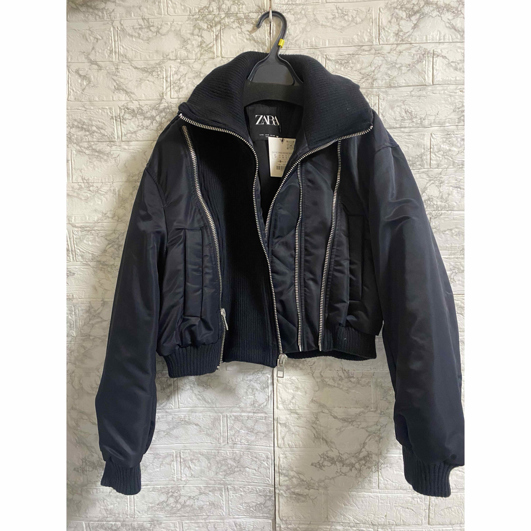 ZARA - ZARA ザラ コントラスト ボンバージャケット sacai MA-1の通販