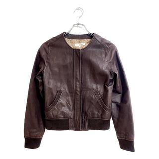 UNITED ARROWS green label relaxing - 羊革 ライダースジャケットの