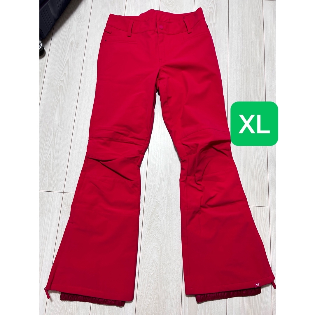 Roxy - 未使用 ROXY スノボウェア パンツ 赤 レッドピンク レディース