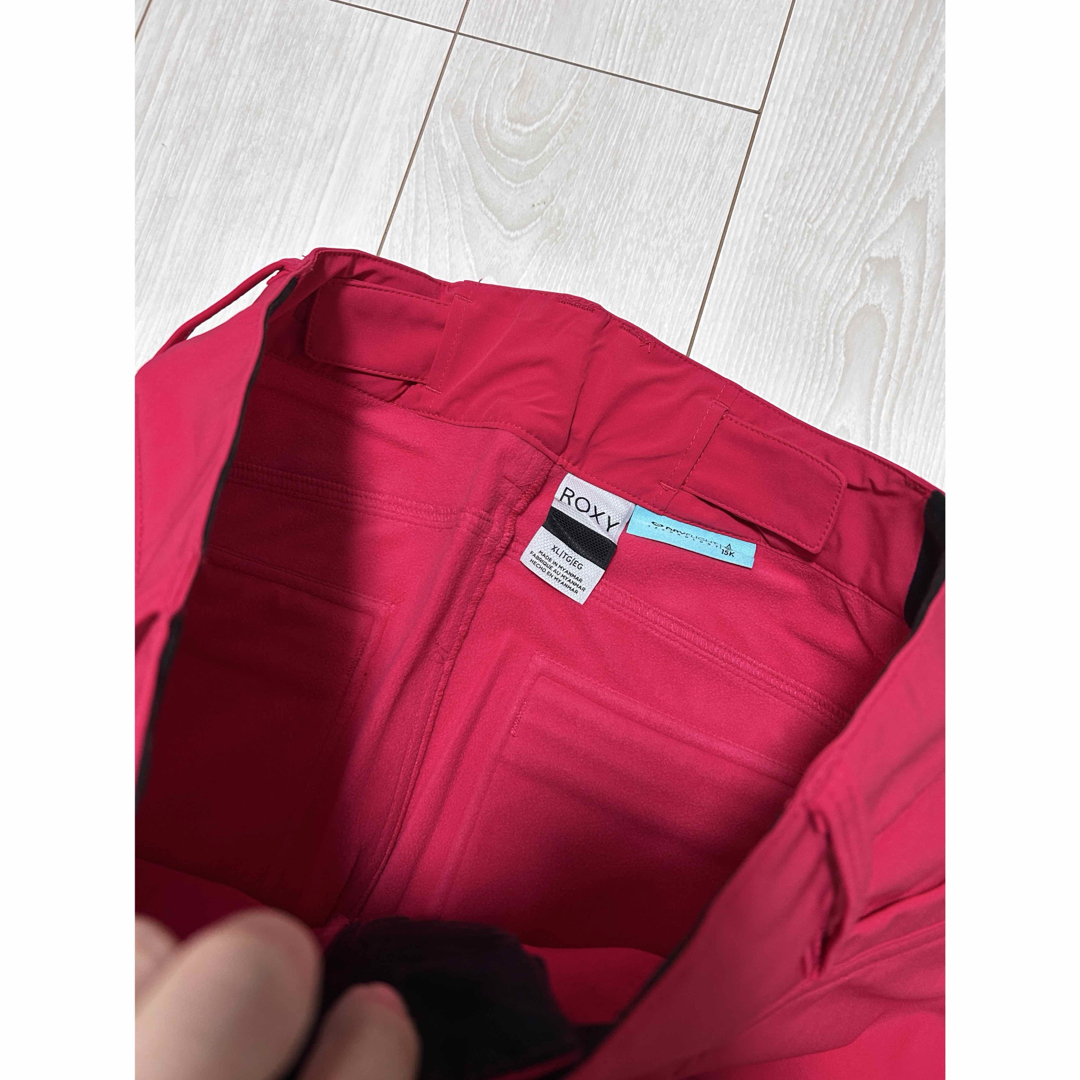 Roxy - 未使用 ROXY スノボウェア パンツ 赤 レッドピンク レディース