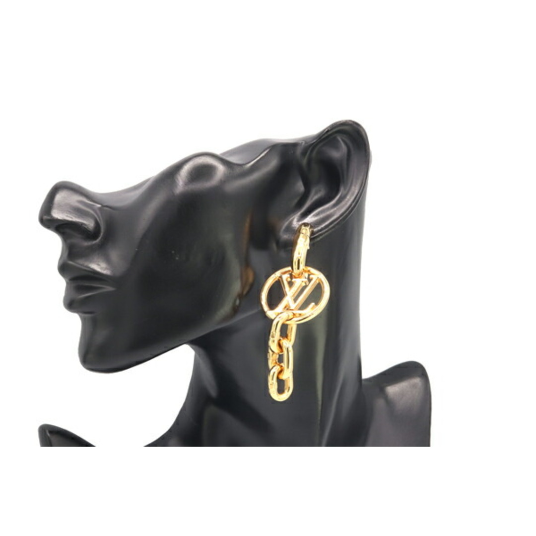 LOUIS VUITTON - ルイヴィトン ピアス LV チェーンイット M01340の通販