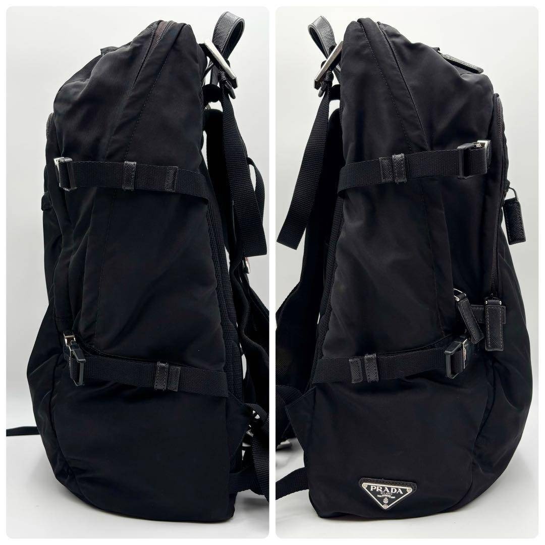 PRADA - プラダ 2VZ022 三角ロゴプレート付き ナイロンバックパック