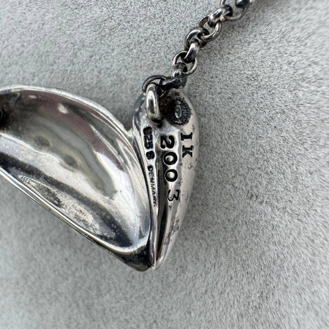 Georg Jensen - 【SV925】georg jensen ネックレス ハート 2003 シェル