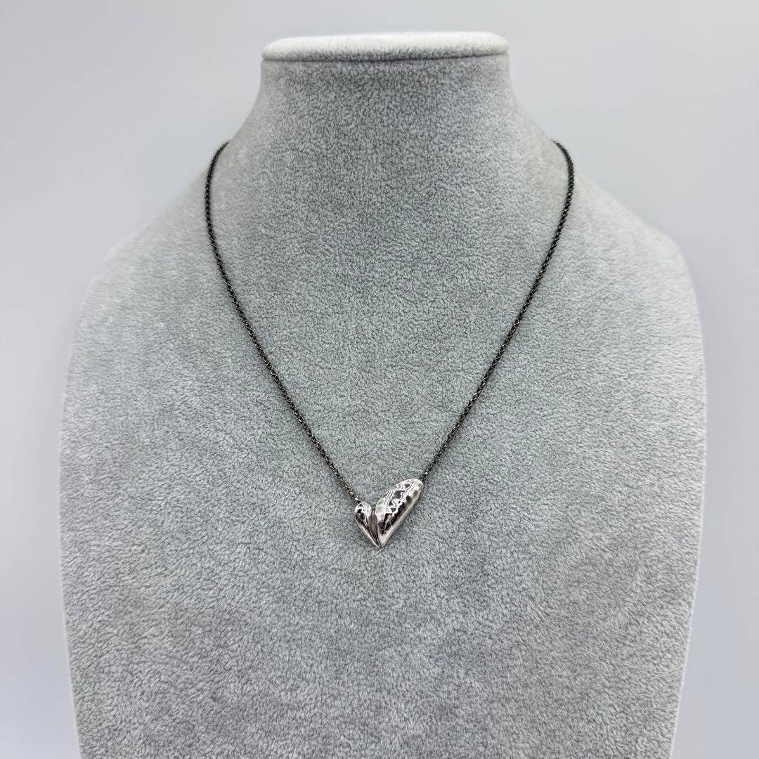 Georg Jensen - 【SV925】georg jensen ネックレス ハート 2003 シェル