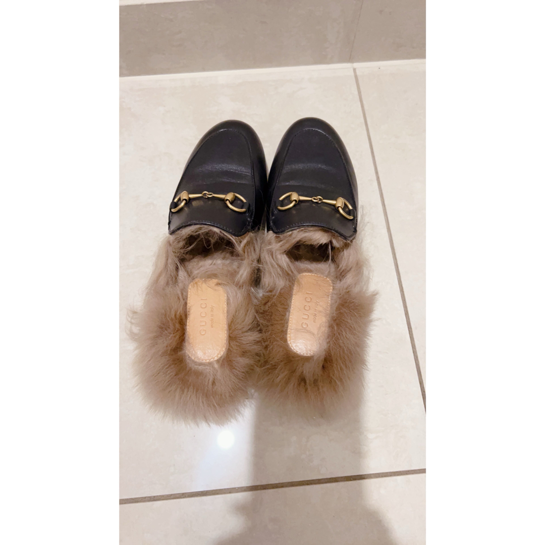 GUCCI - GUCCI グッチ ホースビットローファー プリンスタウン ファー