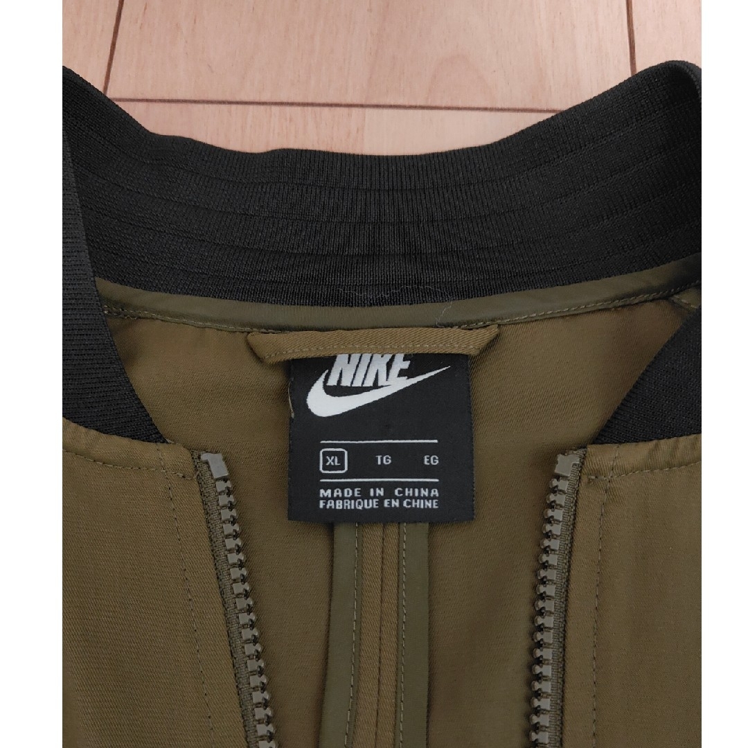 NIKE - Nike ナイキ MA-1ジャケット XL オリーブ カーキの通販 by