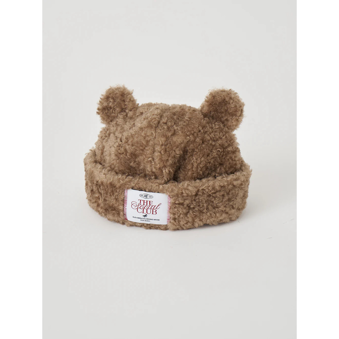 Darich - 新品未開封 ダーリッチ テディベアハット モカ フリー クマ