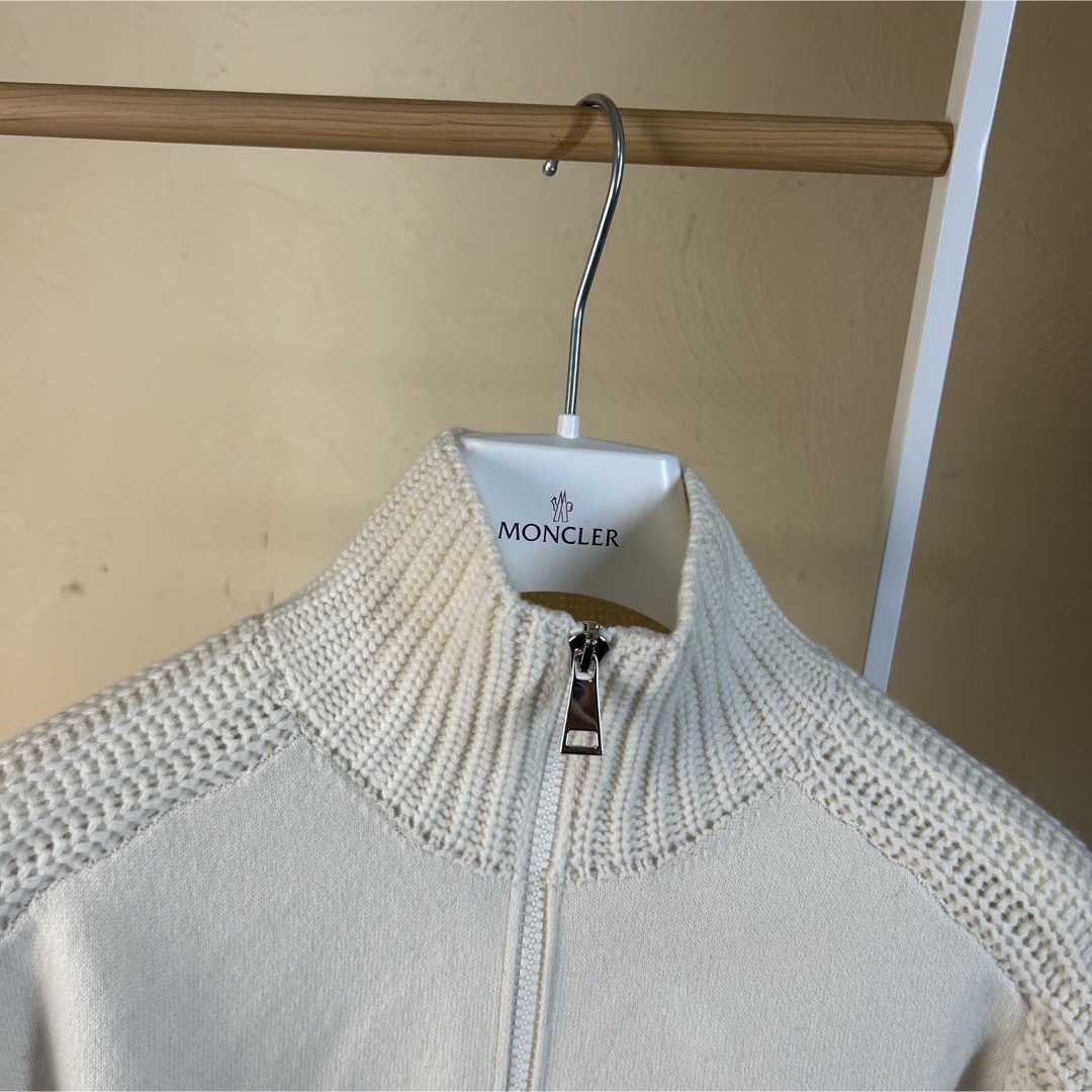 MONCLER - 【極美品】MONCLER モンクレール ニットセーター ジップ