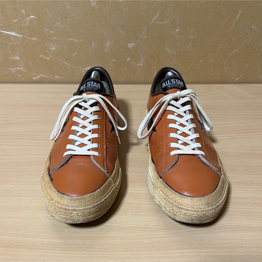 ONE STAR（CONVERSE） - 90s コンバース ワンスター オレンジ×ブラウン