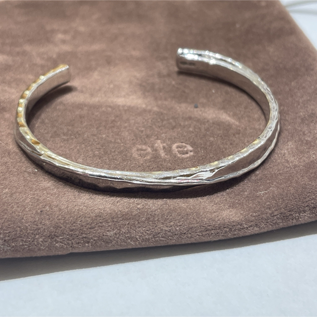 ete - ete♦︎エテ ダイヤモンド ペアバングル 925 シルバーの通販 by