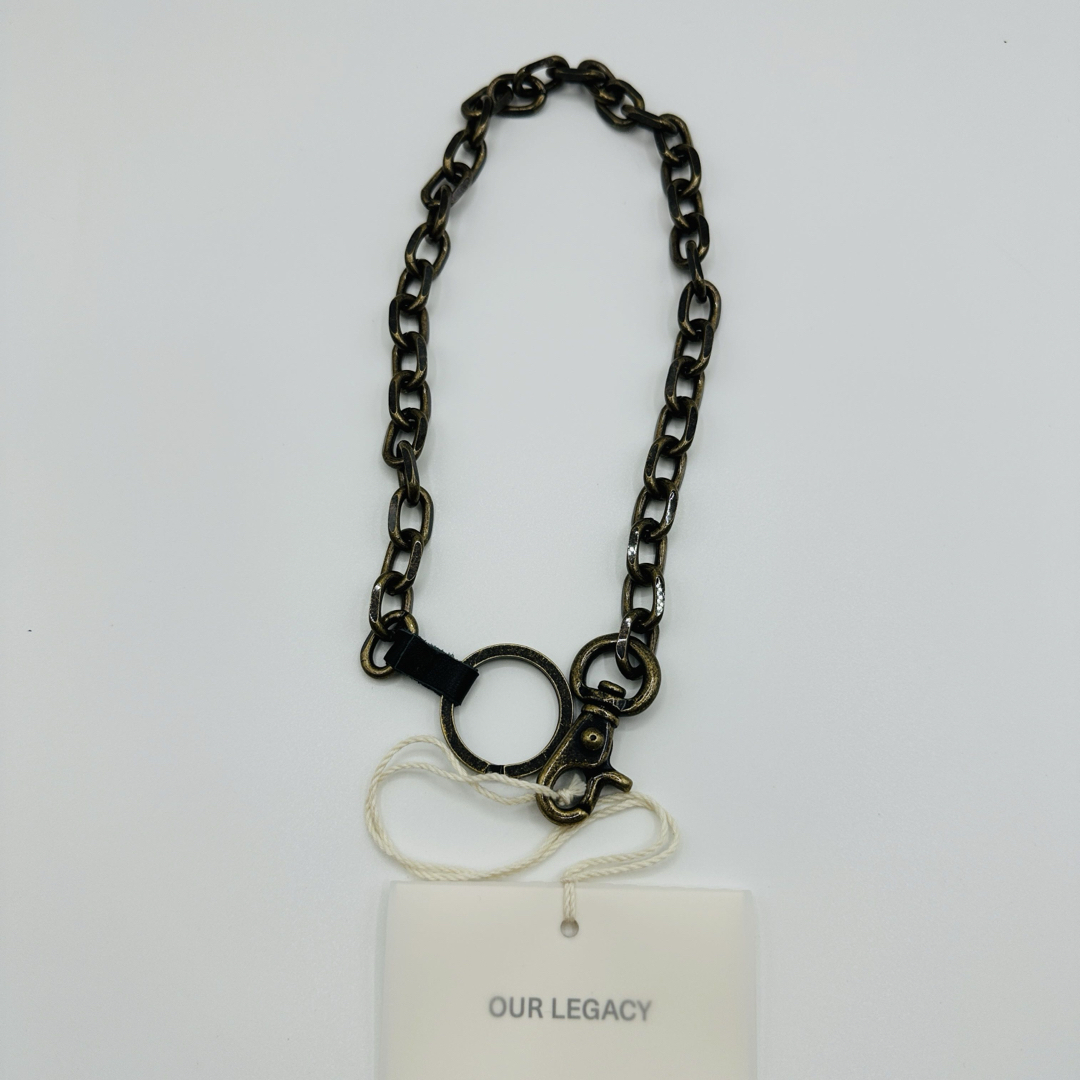 Our Legacy Ladon アワーレガシー ネックレス ローズ着用 金色の通販