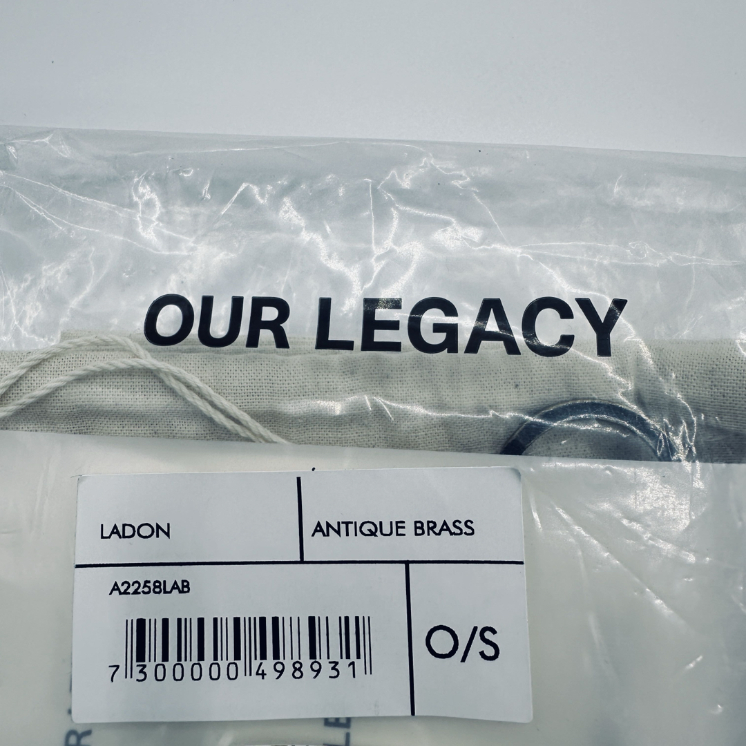 Our Legacy Ladon アワーレガシー ネックレス ローズ着用 金色の通販