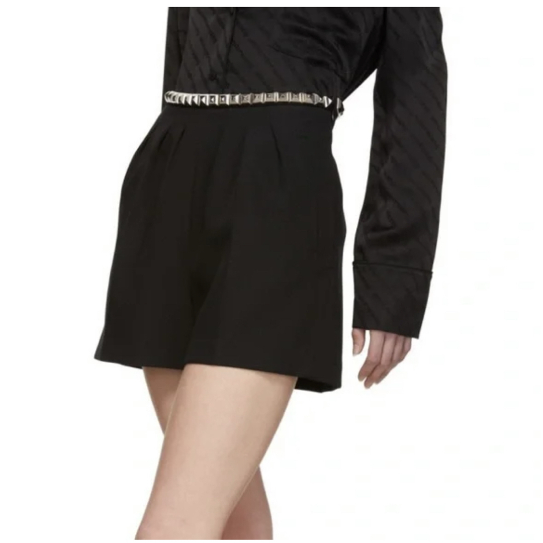 Alexander Wang スタッズ ハイウエスト ショートパンツ 0
