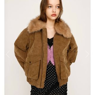 SLY - 即完売品♡SLY WASHED PUFFER ブルゾン♡ベージュ♡スライ新品の