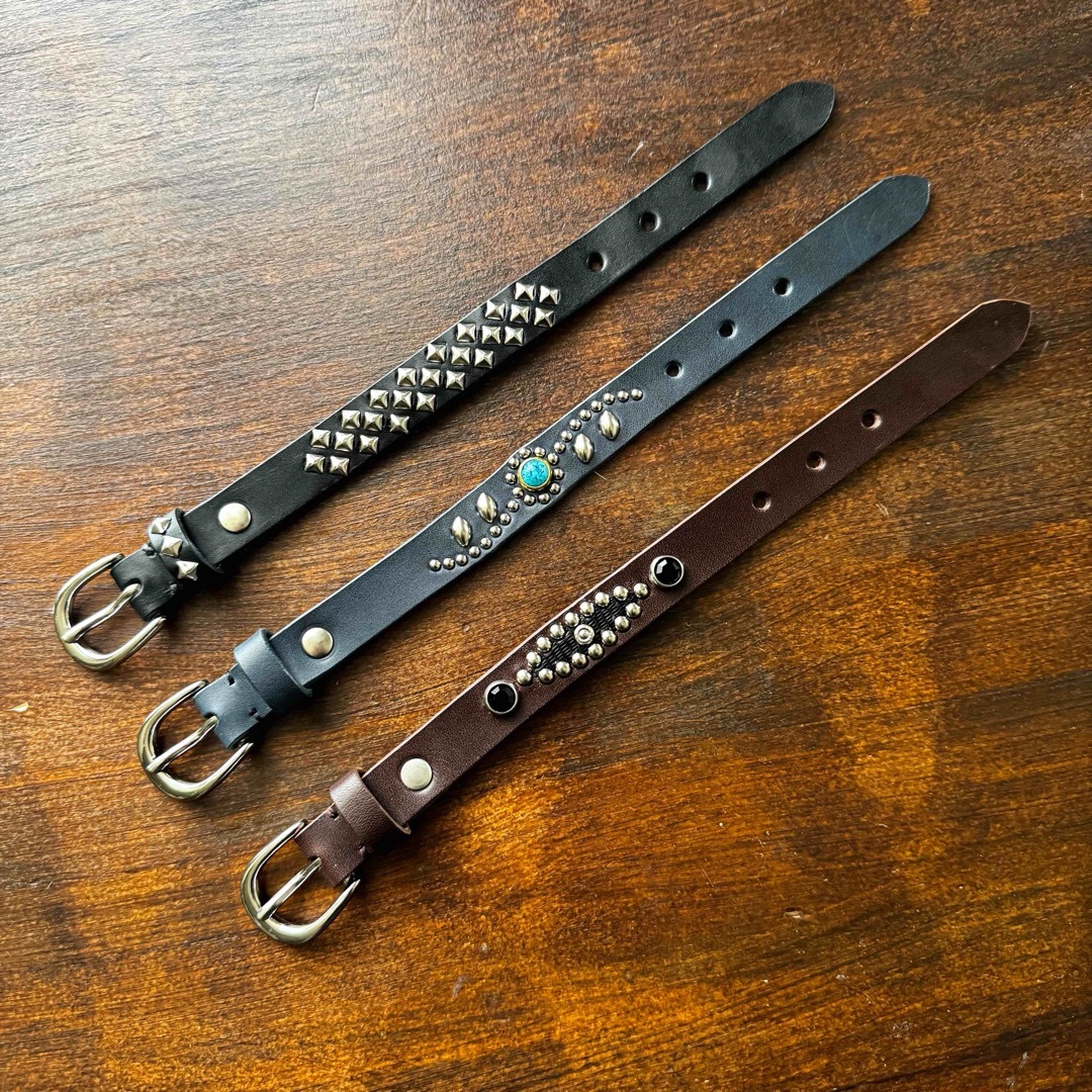 スタッズブレス ミリタリー freeサイズ