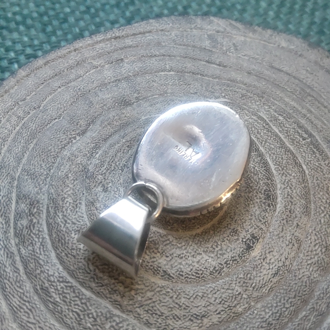 Navajo・Augustine Largo・ホワイトバッファローネックレス希少