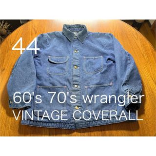 Wrangler - 70s blue bell ブルーベル カバーオール USA製 40 濃紺の