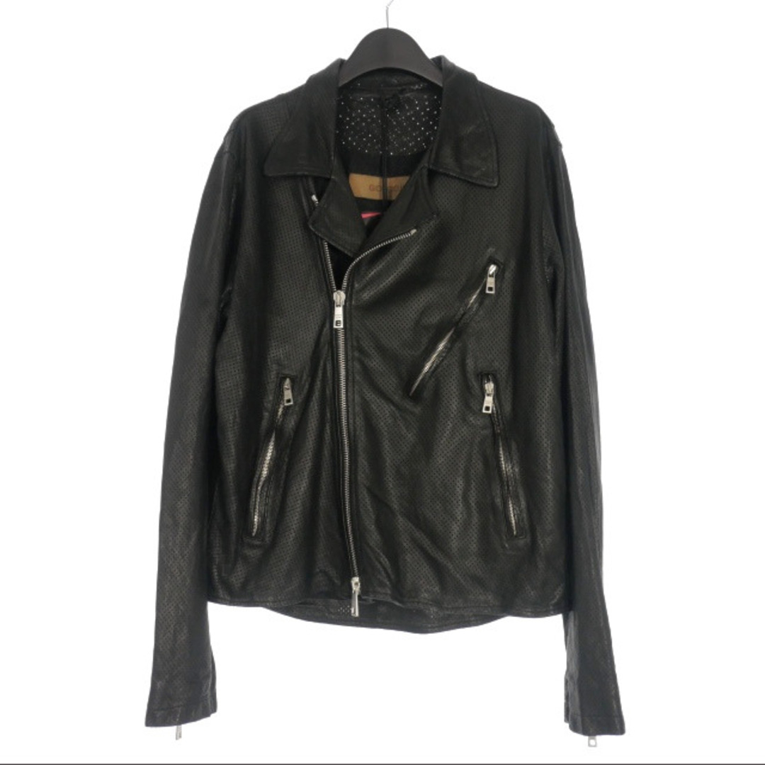 GIORGIO BRATO - ジョルジオブラット 24SS パンチングレザー ダブル