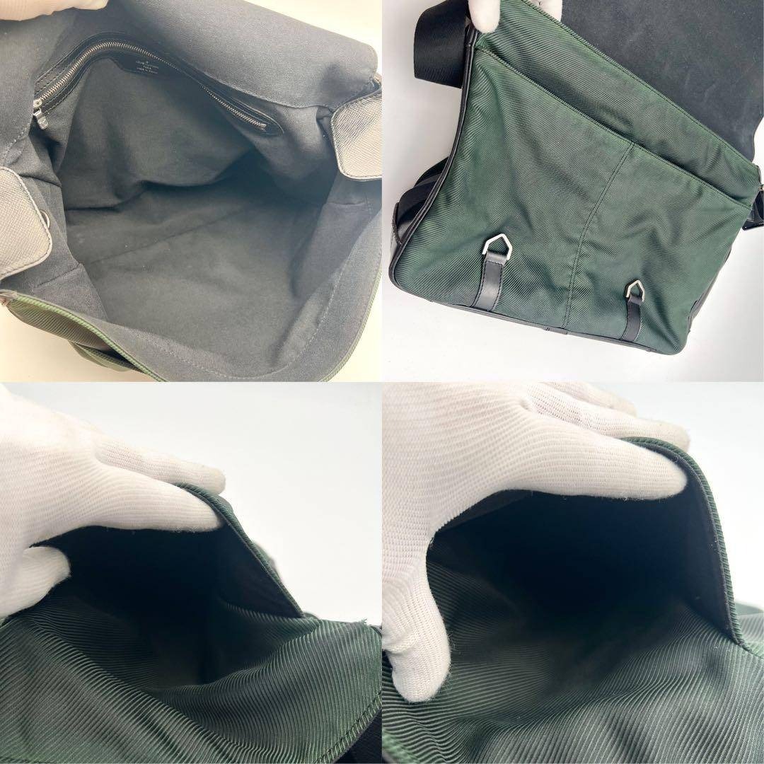 LOUIS VUITTON - ルイヴィトン メッセンジャーバッグ デルスー タイガ