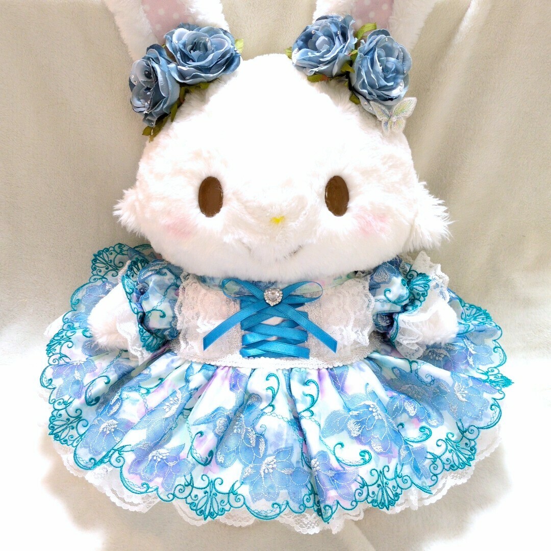 ウィッシュミーメルコスチューム メルメルドール 銀糸のキラキラ