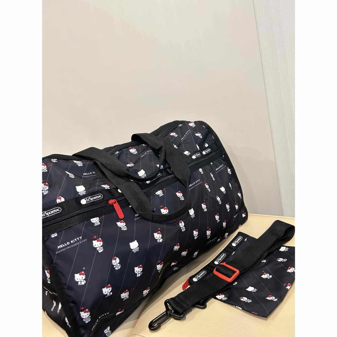 レスポートサックハローキティ ボストンバッグ旅行用バッグ リボン