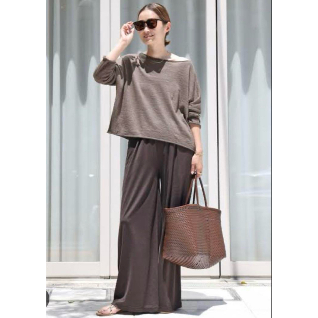 DEUXIEME CLASSE - 【ドゥーズィエムクラス】Prime wool jersey パンツ