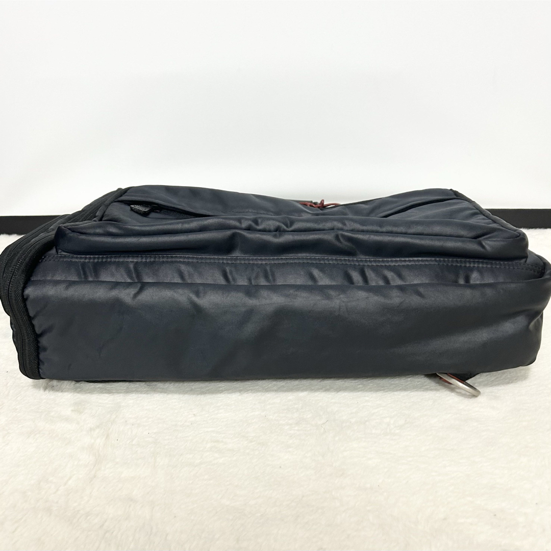 希少！豊岡鞄×鯖江眼鏡 眼鏡収納付き ブリーフケース 3way ビジネスバッグ