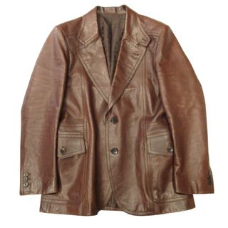 GUCCI - グッチ GUCCI by TOM FORD トムフォード期 レザー テーラード