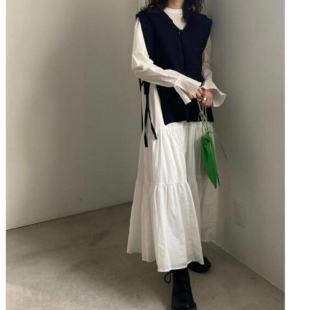 Ameri VINTAGE - 岩間恵さん着用、タグ付き未使用アメリニットベスト