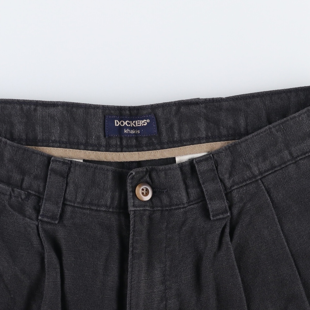 古着 90年代 ドッカーズ DOCKERS khakis RELAXED FIT ツータック