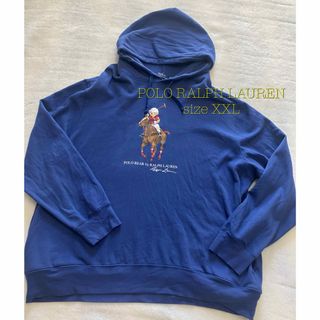 POLO RALPH LAUREN（パーカー ・ ブルー・ネイビー/青色系）のフリマ