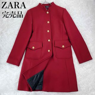 ZARA（ロングコート ・ レッド/赤色系）のフリマアイテム一覧