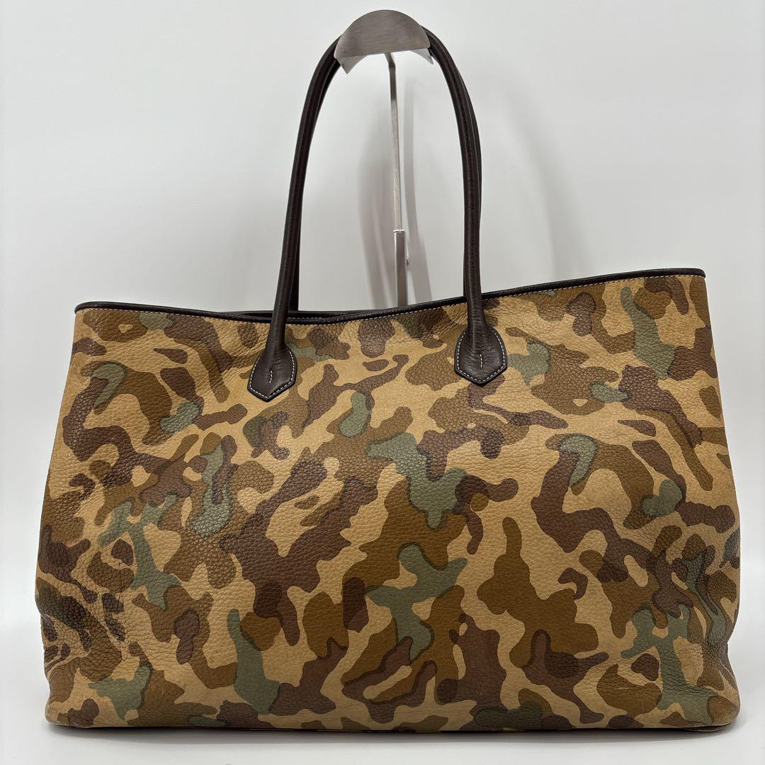 Cisei シセイ トートバッグ 941 レザー 本革 迷彩 大容量 cisei シセイ