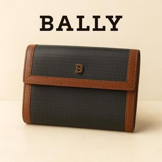 Bally - 品格ある大人の佇まい✨ BALLY 二つ折り財布 キャンバス