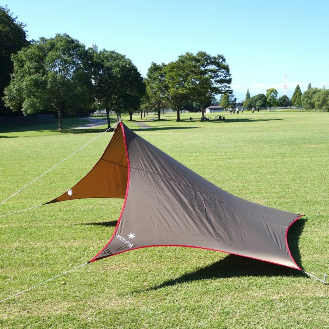 peak ライトタープ ペンタ シールド、ライトタープポール付き レビュー