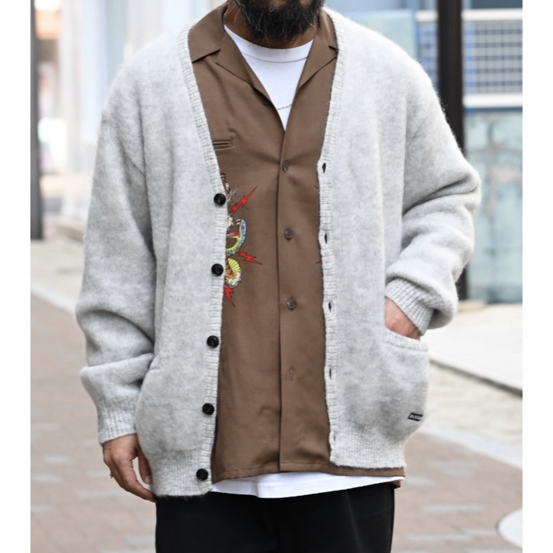 WACKO MARIA - WACKOMARIA HEAVY MOHAIR CARDIGAN 野村訓市の通販 by