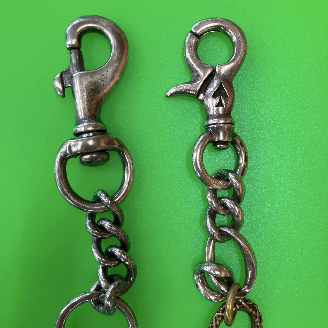 NEIGHBORHOOD - ブラス製 シルバー925メッキ キーチェーン 新品未使用