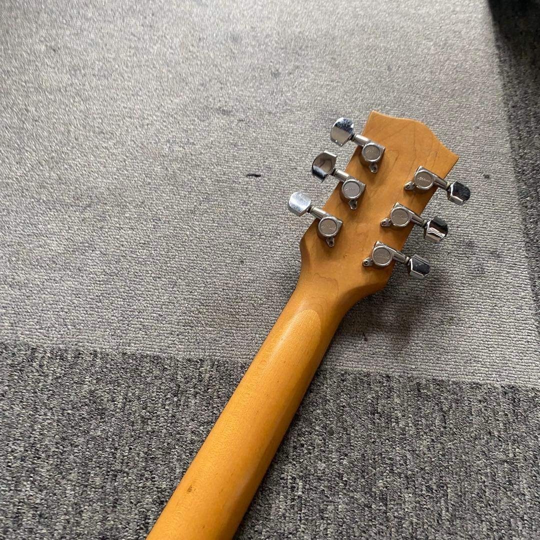 特価ーJUNO アクリルレスポール 透明 エレキギター アクリルギター