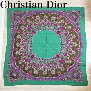Christian Dior（バンダナ/スカーフ ・ パープル/紫色系）のフリマ