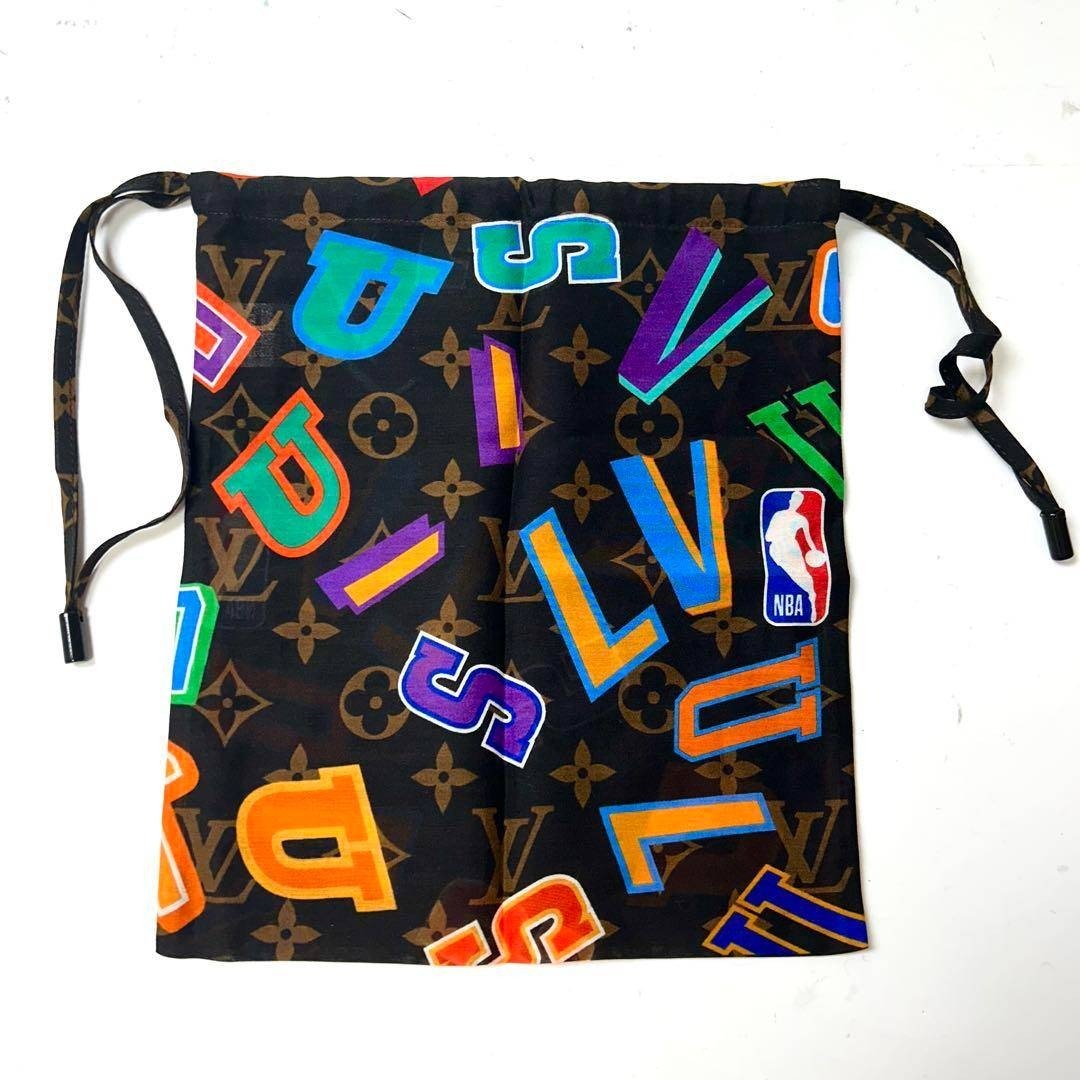LOUIS VUITTON - ルイヴィトン 未使用品 NBA マスク スカーフ 巾着 3点